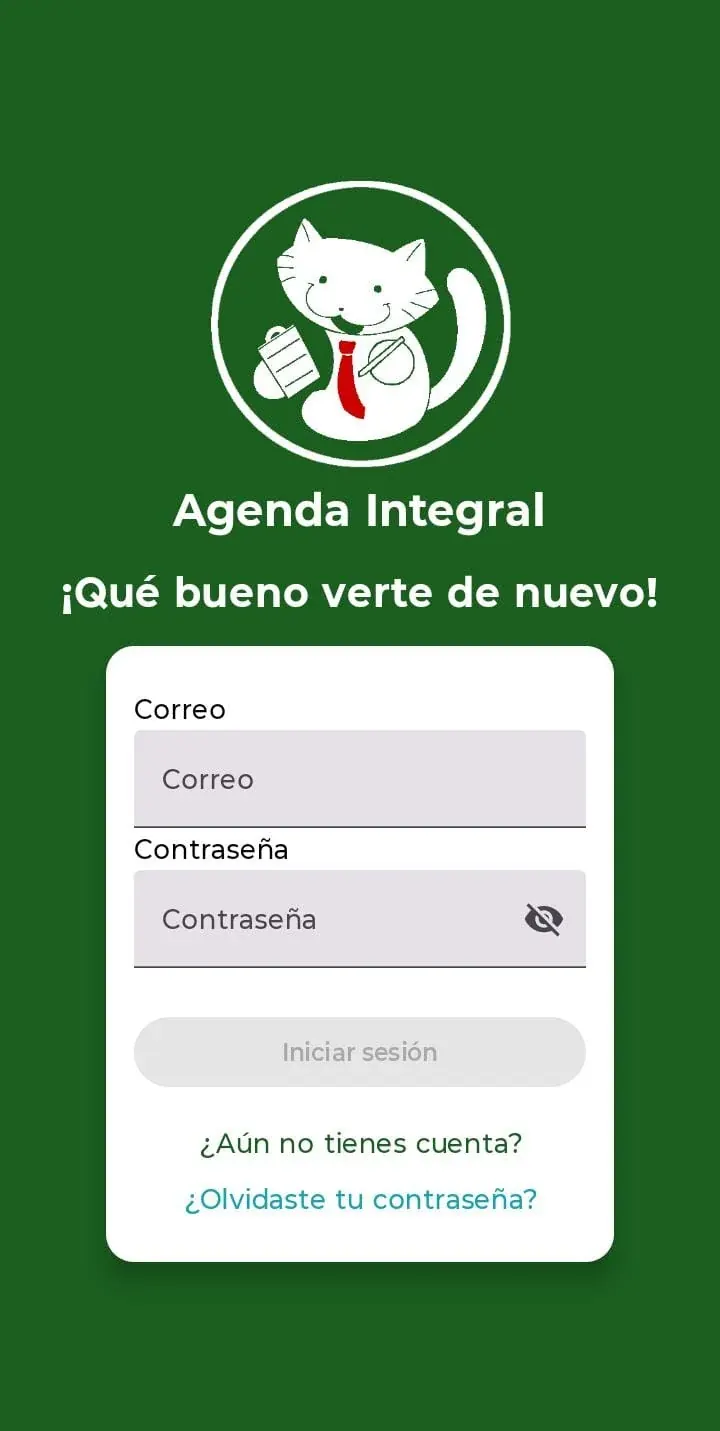 App móvil Agenda Integral: agenda de actividades y citas del Centro Integral de Alerce con panel de gestión